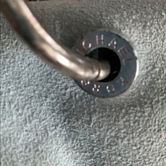 Vintage Michael Kors Blue Suede Clutch – With Dust Bag - Picture 7 of 10